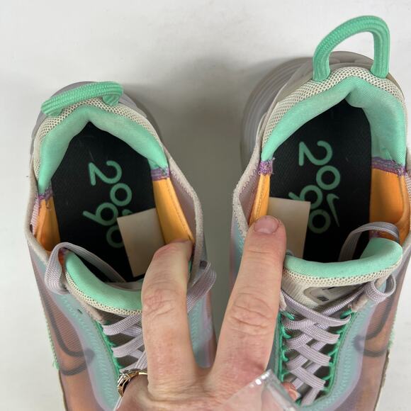 Nike Air Max 2090 Easter Sneaker Women's 7 Multicolor Running Shoes CZ1516-500 - Picture 11 of 12